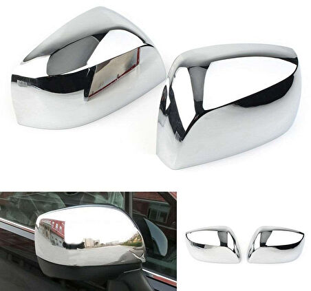 Subaru Forester Uyumlu 2013 2018 Ayna Kapağı ABS (Plastik) Krom