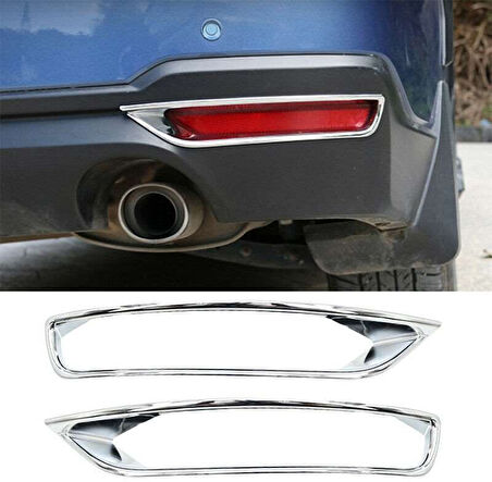 Subaru Forester Uyumlu 2013 2018 Arka Reflektör Çerçevesi Krom