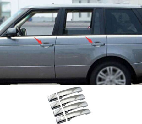 Land Rover Ranger Rover Sport 2013 Sonrası Kapı Kolu ABS (Plastik) Krom