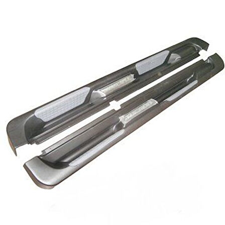 Hyundai Tucson Uyumlu 2004 2014 Yan Basamak Side Step Oem Style Gri