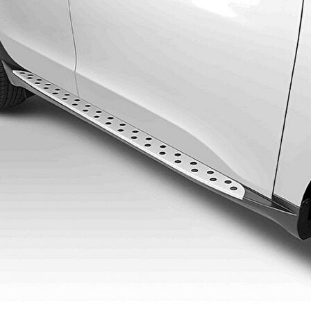 Hyundai Santa Uyumlu Fe 2006 2012 Oto Yan Basamak Side Step Bmw Style