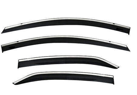 Toyota Corolla 2019+ Kromlu Cam Rüzgarlığı İthal