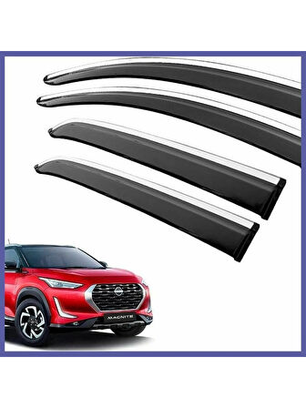 Renault Kadjar 2014+ Kromlu Cam Rüzgarlığı İthal