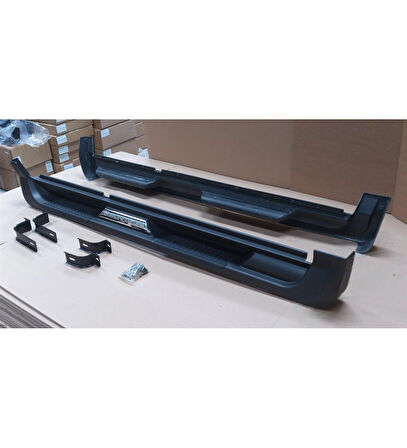 Hyundai Santa Fe 2007-2012 Oem Style Black Siyah Yan Basamak (İthal)