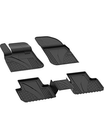 Volkswagen Touareg 2018+ Uyumlu SAHLER Araca Özel 4.5D Havuzlu Oto Paspas - Lux Seri Sahler