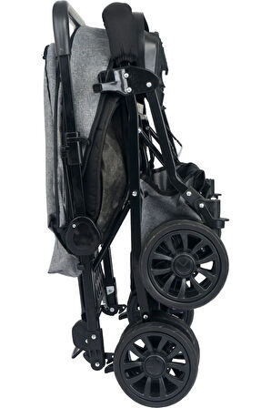 Çift Yönlü Bebek Arabası Bebek Puset Dayanıklı Katlanabilir