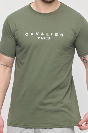 Cavalier Paris Şortlu Takım 100% Pamuk Sporcu,fitness,ev Giyim,tam Kesim,1 Beden Büyük Tercih Ediniz