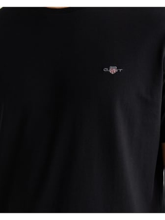 Gant Erkek Bisiklet Yaka Regular Fit Logolu T-Shirt