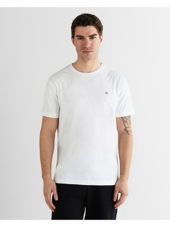 Gant Erkek Bisiklet Yaka Regular Fit Logolu T-Shirt