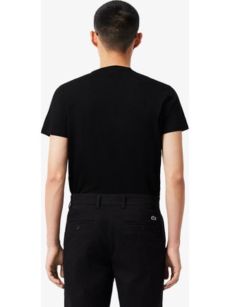 Lacoste Erkek Regular Fit Bisiklet Yaka T-Shirt