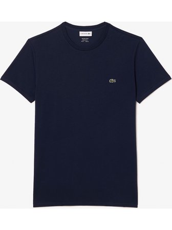 Lacoste Erkek Regular Fit Bisiklet Yaka T-Shirt