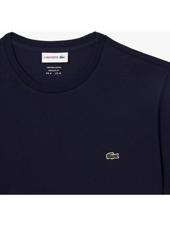 Lacoste Erkek Regular Fit Bisiklet Yaka T-Shirt