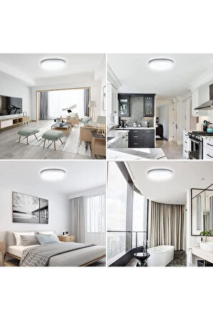 Lüks Yuvarlak Avize 25watt-30cm X 30cm Lüks Led Aydınlatma, Lüks Yuvarlak Koridor-hol Avize