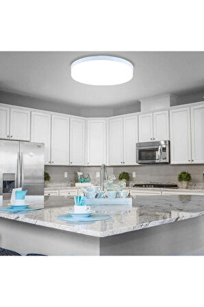 Mutfak Lüks Yuvarlak Avize 25watt-30cm X 30cm Lüks Led Aydınlatma, Lüks Yuvarlak Mutfak Avize