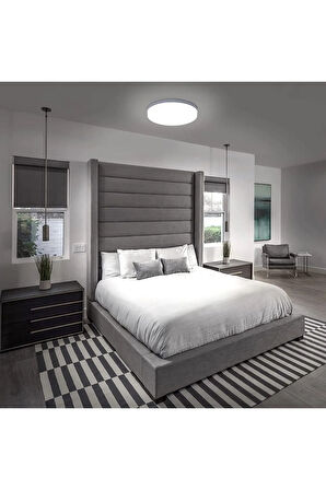 Lüks Yatak Odası Yuvarlak Avize 25watt-30cm X 30cm Lüks Led Aydınlatma, Yuvarlak Yatak Odası Avize