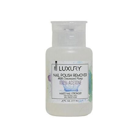 LUXURY %100 ACETONE NAİL POLİSH REMOVER 117 ML - %100 ASETON