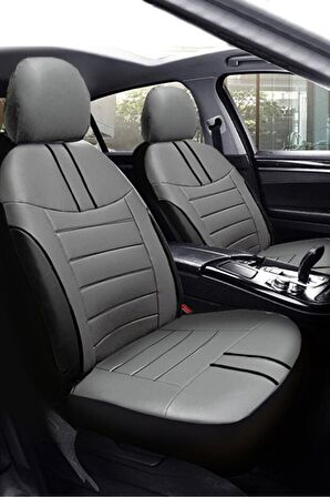 Ford Mondeo Titanyum 2015 Aracınıza Uyumlu Koltuk Kılıfı Luxe Deri Füme
