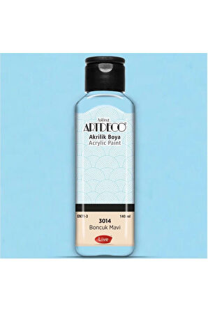Artdeco Akrilik Boya 140ml Boncuk Mavi 3014