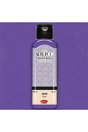 Artdeco Akrilik Boya 140ml Mor 3608