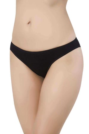 Love Atelier 6 Adet Likralı Kadın Slip Külot Leopar Siyah Gri