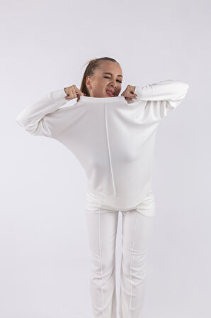 Çımalı Eşofman Takımı Likralı Rahat Kalıp 