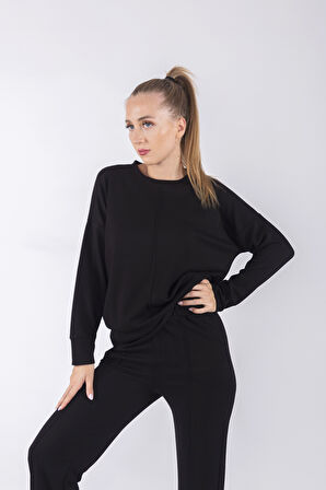 Çımalı Eşofman Takımı Likralı Rahat Kalıp 