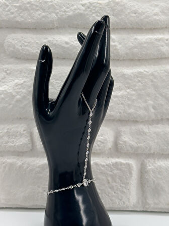 Su Yolu Tasarım Şahmeran Kadın Gümüş Bileklik - Şahmeran Bileklik