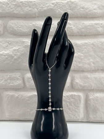 Su Yolu Tasarım Şahmeran Kadın Gümüş Bileklik - Şahmeran Bileklik