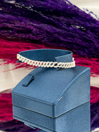 925 Ayar Gümüş Unisex Gurmet Modeli Şık Bileklik