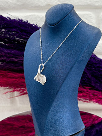 925 Ayar Gümüş İtalyan Özel Tasarım Popüler Kadın Kolye