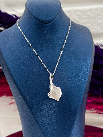 925 Ayar Gümüş İtalyan Özel Tasarım Popüler Kadın Kolye