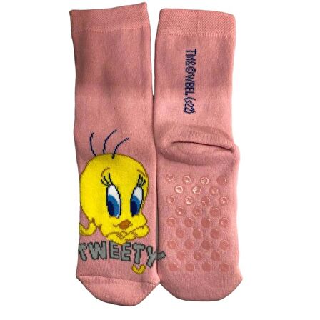 ÇİMPA TWEETY FİGÜRLÜ HAVLU ÇORAP - UNISEX