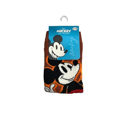 ÇİMPA MICKEY FİGÜRLÜ HAVLU ÇORAP - UNISEX