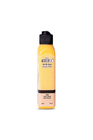 Artdeco Akrilik Boya 140Ml 3602 Koyu Sarı