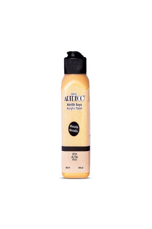 Artdeco Akrilik Metalik Boya 140Ml Altın 3721