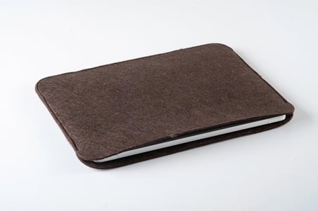 Keçe Laptop Kılıfı - 13-17 inç MacBook & Laptop Uyumlu Yumuşak Koruma Çantası 15'' / 38x27 cm