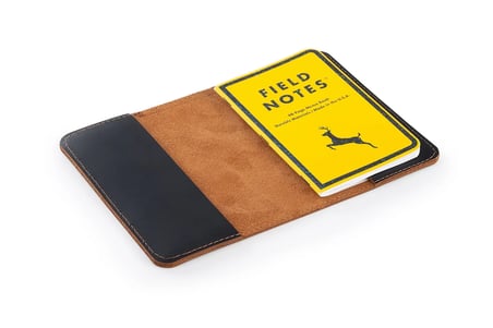 Hakiki Eskitme Deri Moleskine Cahier Defter Kılıfı (19x24 cm) - El Yapımı Ajanda & Defter Kılıfı