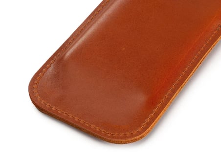 Eskitilmiş Deri iPhone Pro Max Kılıfı, El Yapımı iPhone Kılıfı (Pro Max 14/15/16/17 için), Kişiselleştirilmiş iPhone Kılıfı, Açık Tütün Rengi