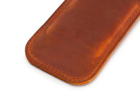 Eskitilmiş Deri iPhone Pro Max Kılıfı, El Yapımı iPhone Kılıfı (Pro Max 14/15/16/17 için), Kişiselleştirilmiş iPhone Kılıfı, Deve Tüyü Rengi