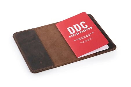 Eskitilmiş Deri Moleskin Defter Kılıfı, El Yapımı Defter Kılıfı, Kişiselleştirilmiş Moleskin Defter Kutusu (7,5" x 9,5")