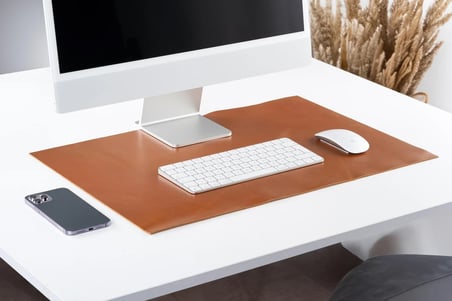 El Yapımı 1,5 mm Eskitme Görünümlü Masa Altlığı 38x91