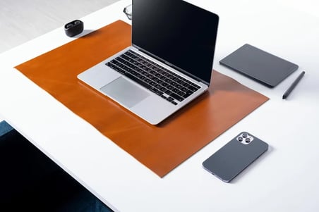 El Yapımı 1,5 mm Eskitme Görünümlü Masa Altlığı 45x91