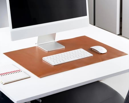 El Yapımı 1,5 mm Eskitme Görünümlü Masa Altlığı 53x114