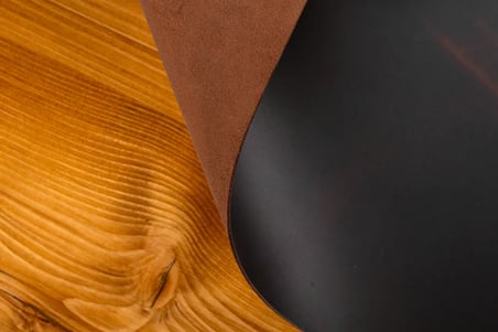 El Yapımı 1,5 mm Eskitme Görünümlü Masa Altlığı 38x91