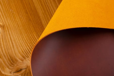 El Yapımı 1,5 mm Eskitme Görünümlü Masa Altlığı 45x71