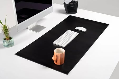 El Yapimi Luks 2,4 Mm Bitkisel Tabaklanmis Masa Altligi 25X30 Cm