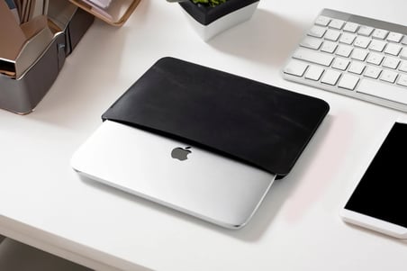 El Yapımı Deri Dell XPS 17" Dizüstü Bilgisayar Kılıfı, 12. ve 13. Nesil için İnce XPS Kılıfı