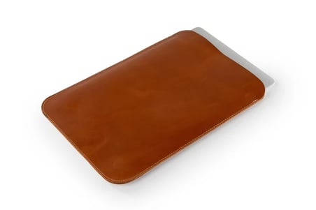 Dell Inspiron 14” Dikey Kılıf – El Yapımı İnce Deri Dizüstü Bilgisayar Kılıfı | Kişiselleştirilebilir