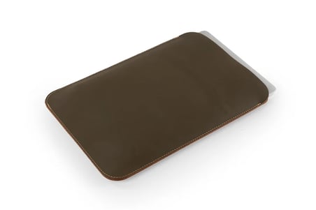 Dell Inspiron 14” Dikey Kılıf – El Yapımı İnce Deri Dizüstü Bilgisayar Kılıfı | Kişiselleştirilebilir