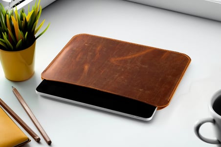 Deri Kindle Kilifi, Kindle Paper White, Oasis, Voyage, Fire Ve Kindle İcin El Yapimi İ̇Nce Kilif Kindle (8 Nesil)